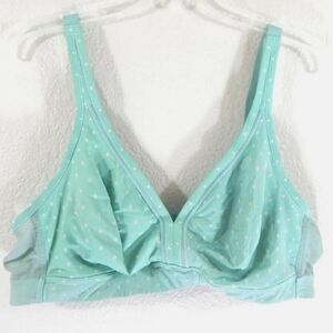 Cacique Cooling Wire Free Polka Dot Bra